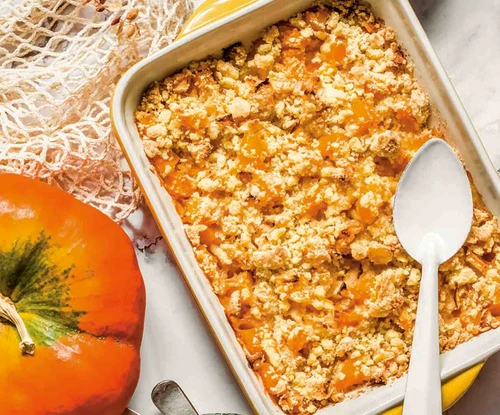 Desert cu dovleac sfărâmat