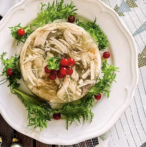 Piftie de pui cu legume