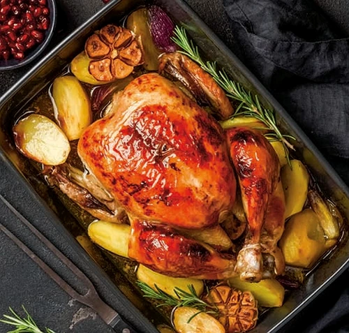 Pui cu sos de rodie Pui cu sos de rodie