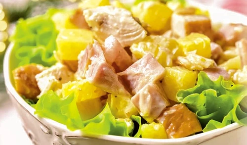 Salată din carne de curcan