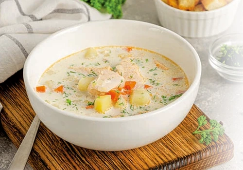 Supă de tip halibut