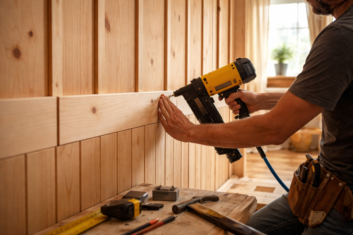 Ce este un lambriu și cum se montează