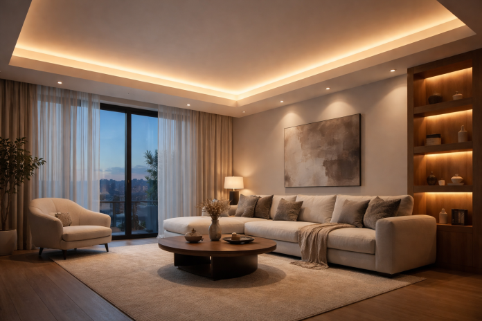 Ce este un sistem de iluminat indirect?