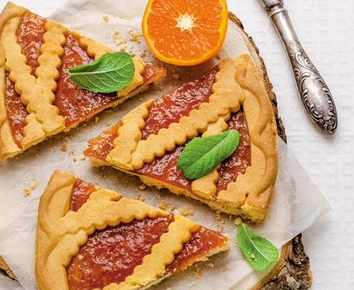 Tartă cu gem de portocale Tartă cu gem de portocale