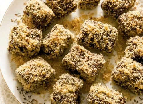 Nuci și cacao acoperite