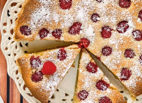 Tartă frangipane cu mure