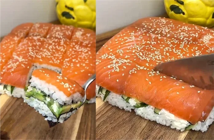 Cum să faci tort sushi la tine acasă: rețeta ușoară și sănătoasă care a câștigat popularitate